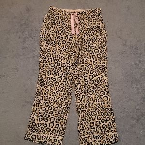 Cheetah Print Pajama Pants
